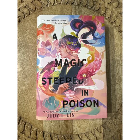 A Magic Steeped In Poison by Judy I. Lin Hardcover Book - Picture 1 of 7